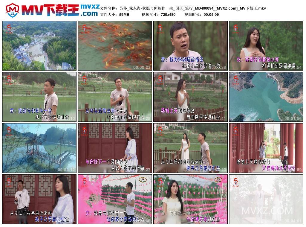 吴莎_龙东海-我愿与你相伴一生_国语_流行_MD400894